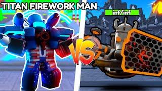 100 TITAN FIREWORK MAN vs SECUTOR ASTRO TOILET!! (Toilet Tower Defense)