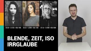 Blende, Zeit, ISO - Irrglaube bei Fotografie-Einsteigern