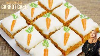 Carrot Cake Recipe | Masterclass To The MOISTEST Carrot Cake