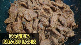 RESEP SIMPLE KHAS JAWA TIMUR !!! RESEP DAGING BUMBU LAPIS