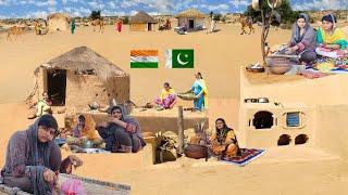 Desert Women Morning Routine In Hot Summer Pakistan | Village Life Pakistan | Desert Village Food