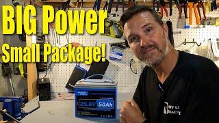 GrenerPower 24v 50Ah Lifepo4 Battery Review.  Maxed out my 3000w inverter!