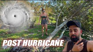 Hurricane Aftermath Vlog @ our HOUSE