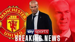 ZINEDINE ZIDANE TO REPLACE ERIK TEN HAG AS MANCHESTER UNITED MANAGER?! SHOCKING NEWS!