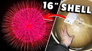 Four 12" & Three 16" FIREWORKS shells | HAPPY NEW YEAR!! 