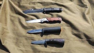 Ножи для разных задач. Выбор ножей и их применение. Валим лес ножом!