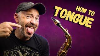 Beginner Saxophone Lesson 5 - Tonguing & Articulation
