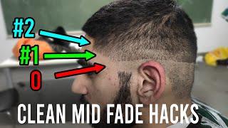 CRAZIEST Mid Fade Haircut Hacks For Beginners!