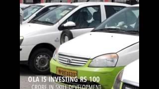 Ola set to invest 100 crore for skill development.