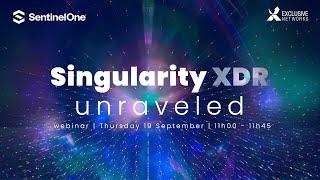 SentinelOne Singularity XDR   webinar