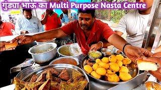 Islampur Famous गुंड्या भाऊ का Multi Purpose Nasta Centre | Khane Ka Shaukeen | Street Food India