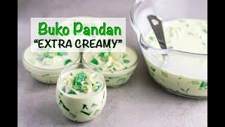 Extra Creamy Buko Pandan Salad | Riverten Kitchen