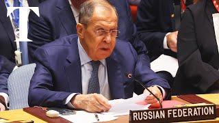 Russia slams US at UN security council in New York