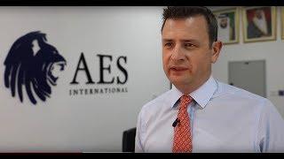 A short video interview with AES International's CEO Sam Instone