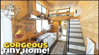 Family downsized to beautiful Tiny House & it’s saving them so much $$$