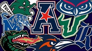 AAC Football - All Logos RANKED