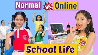 SCHOOL LIFE - Back To School vs Online | MyMissAnand