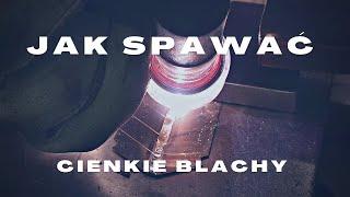 Spawanie noża do tapet  | Jak spawać cienki materiał?