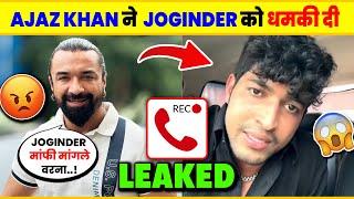  LEAKED! Ajaz Khan & Thara Bhai Joginder Call Recording | Ajaz Khan Angry REPLY to Joginder