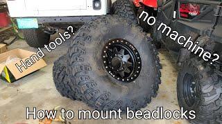 How to mount beadlock wheels in your driveway! | SFJ How to's