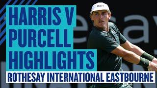 First Tour Final For Purcell! | Highlights - Harris v Purcell | Rothesay International Eastbourne