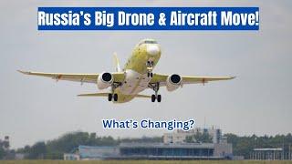 Russia Invests 1.5 Billion Rubles in Drone & Aircraft Tech—Here's Why! / SJ-100 Plans