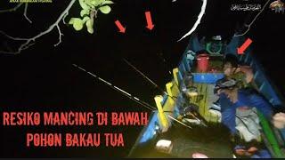 Pecah Konsentrasi Memancing Di Bawah Pohon Besar Di Panggil Teman??, Ternyata Bukan #mancingmalam