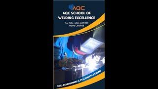 Welder Training for students at AQC school of Welding Excellance