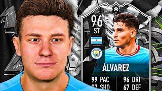 DI NATALE 2.0!?  96 Showdown Alvarez Player Review - FIFA 22 Ultimate Team