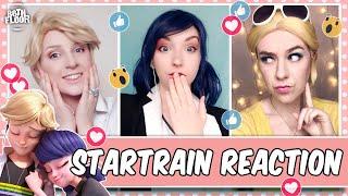 Cosplayers React to Miraculous Ladybug - Startrain ⭐