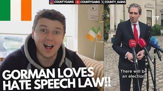 SIMON HARRIS ANNOUNCES ELECTION & Green Party Happy WITH HATE SPEECH BILL - IRISH REACTION