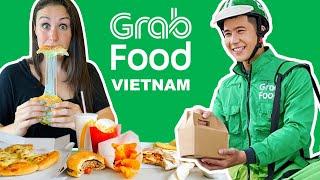 FAST FOOD FEAST Uber EATS [Grab Food] in Vietnam