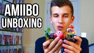 Nintendo Amiibo Unboxing and Impressions!! (amiibo Figures, Super Smash Bros Wii U + More!!)