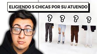 Cita a Ciegas con 5 Chicas Basándose en su Look | Reacción