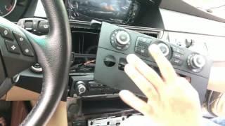 How to install  android system navigation in BMW 5series E60 (keep OEM radio)