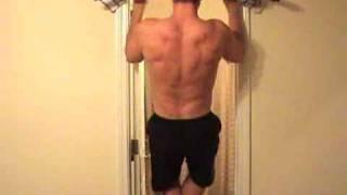 P90X Chin Up Bar Stress Test Video