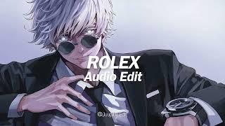 rolex - ayo & teo [edit audio]