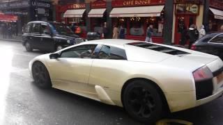 LAMBORGHINI MURCIELAGO STREET RACING IN LONDON UK