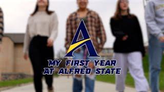 My First Year at Alfred State