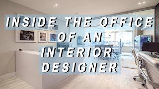 Office Tour + Vlog - Inside The Office of an Interior Designer!