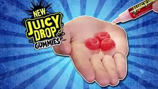 Juicy drop senor sour gummy commercial