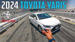 Toyota Yaris 2024 Sedan | Full POV Test Drive | UAE