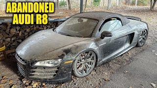 Abandoned Supercar: Audi R8 | First Wash in Years! | Car Detailing Restoration