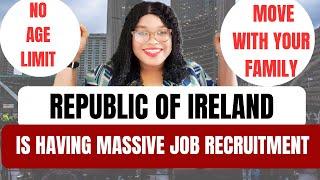 This Ireland  Employer  Is Accepting Foreign Workers | Massive Recruitment