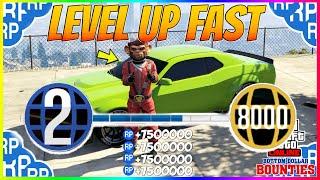 *INSANE* THIS IS NOW THE FASTEST WAY TO LEVEL UP IN GTA 5 ONLINE (LEVEL IN A DAY) RP GLITCH