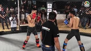 Kunal Singha Vs Biswajyoti Das qualifying bout of MMAFI National Federation MMA Championship, 2021.