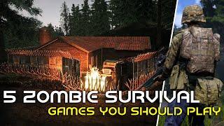 5 BEST SURVIVAL Games other than DayZ | Survival Games 2024