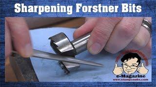 Fast & Easy Forstner Bit Sharpening!