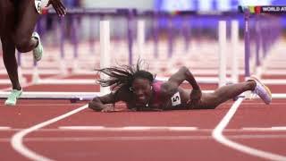 Nia Ali crashes out of 100m hurdles in heats