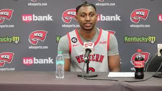 WKU MBB: Guard Jalen Jackson | Liberty Postgame | 3-8-2025